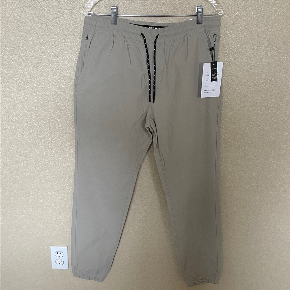 Tech Apparel khaki joggers
